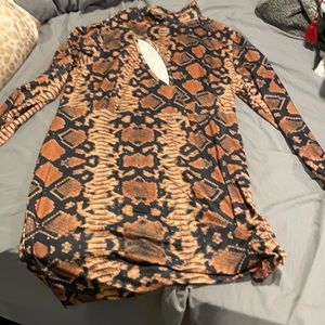 Dress, gorgeous Animal print, 1X